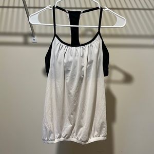 Express Built-In Sports Bra Workout Top